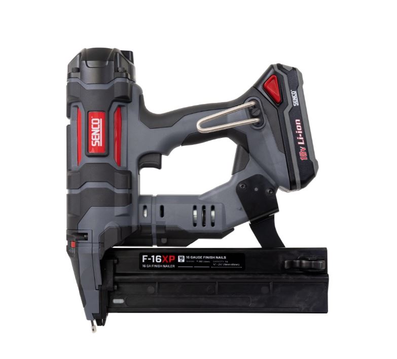 Senco 10N2501N F-16XP Fusion Brad tacker 1,6 mm 2 x accu 18V 1,5Ah - 2e Generatie
