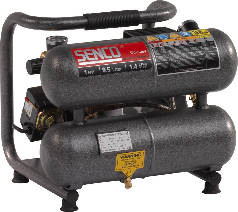 Senco PC0968EU Compressor 9.5 ltr. 8.2 Bar